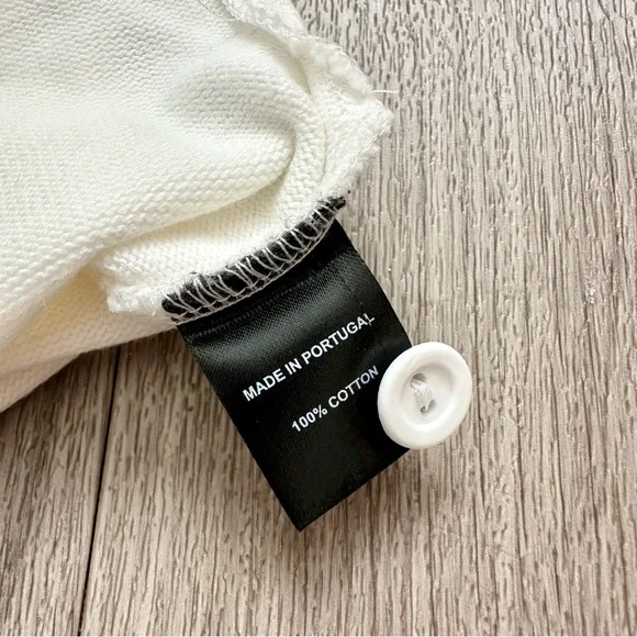 Rowing Blazers x Warm & Wonderful Cropped Sheep Rugby Polo Top - Picture 11 of 11